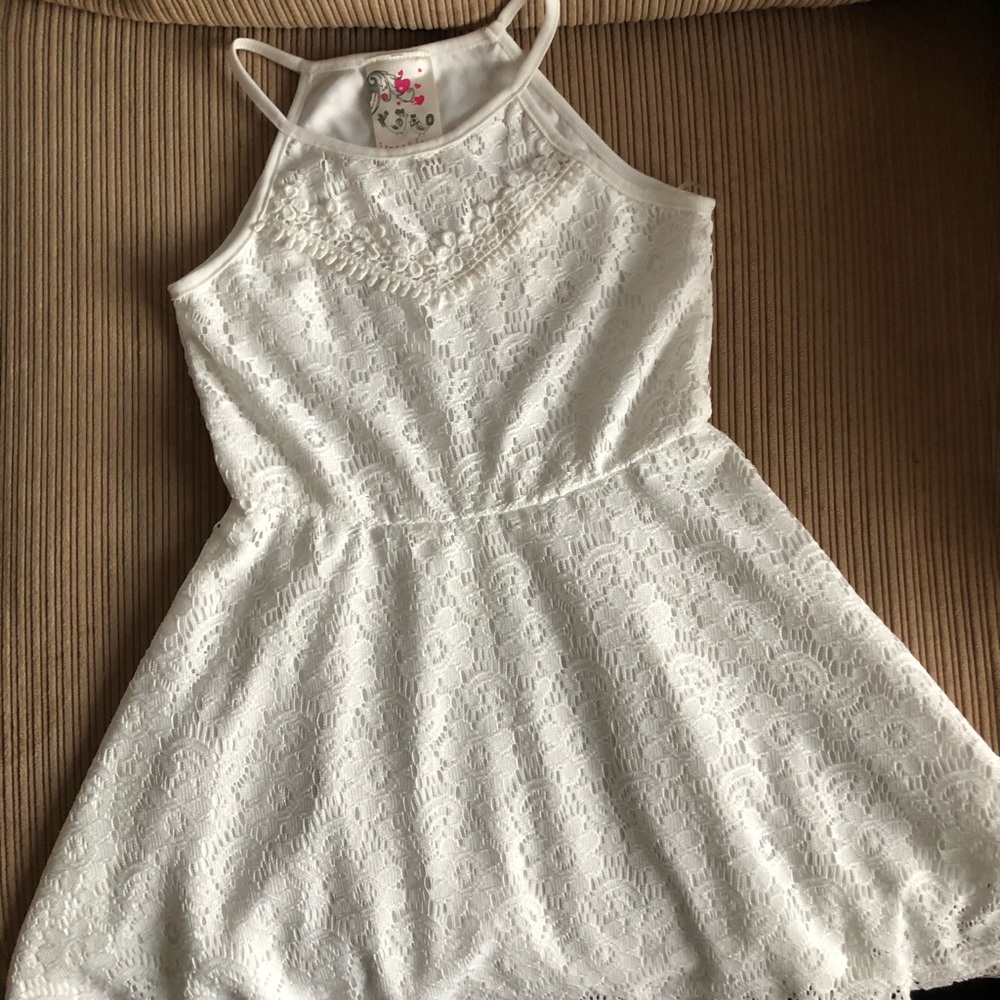 NWOT White lace dress